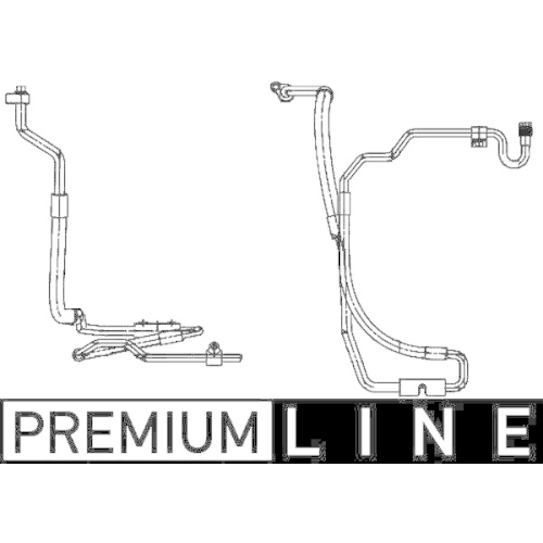 MAHLE Hochdruck-/Niederdruckleitung, Klimaanlage BEHR *** PREMIUM LINE *** AP 116 000P