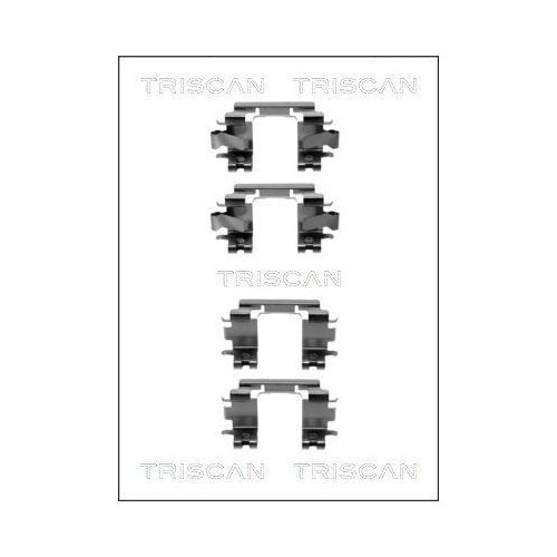 TRISCAN Zubeh&ouml;rsatz, Scheibenbremsbelag 8105 401616