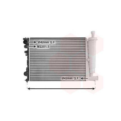 VAN WEZEL K&uuml;hler, Motork&uuml;hlung 09002077