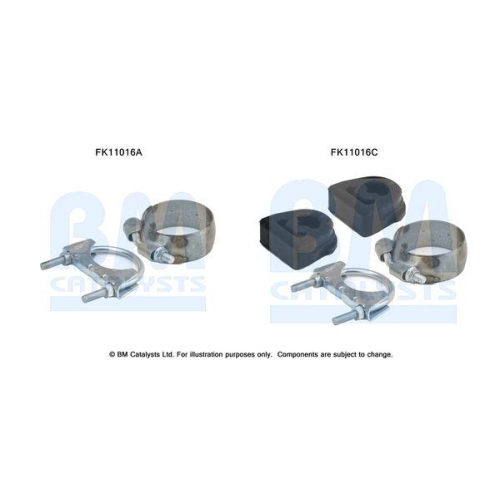 BM Catalysts Montagesatz, Ru&szlig;-/Partikelfilter FK11016