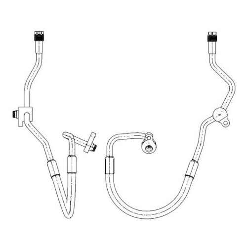 MAHLE Hochdruckleitung, Klimaanlage BEHR *** PREMIUM LINE *** AP 128 000P