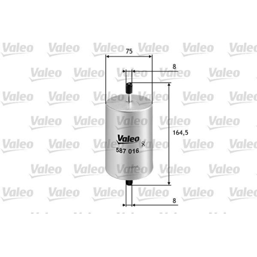 VALEO Kraftstofffilter 587016