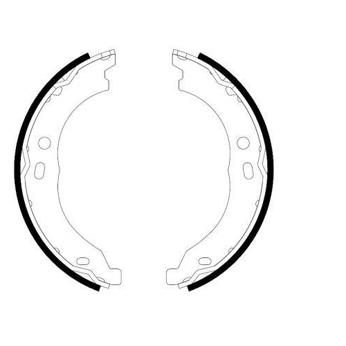 PAGID Bremsbackensatz, Feststellbremse H9925N