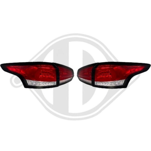 DIEDERICHS Heckleuchtensatz HD Tuning 1419292