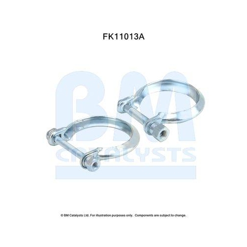 BM Catalysts Montagesatz, Ru&szlig;-/Partikelfilter FK11013