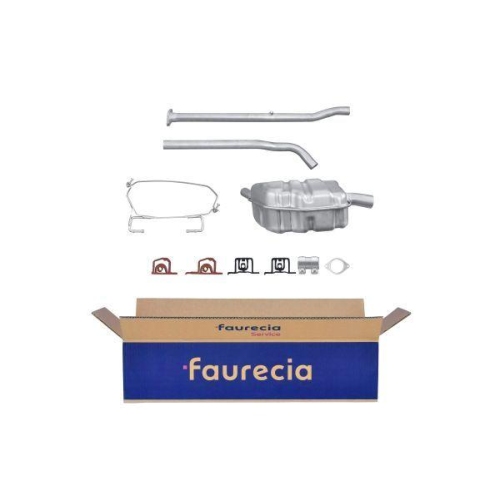 HELLA Endschalld&auml;mpfer Easy2Fit &ndash; PARTNERED with Faurecia 8LD 366 035-941