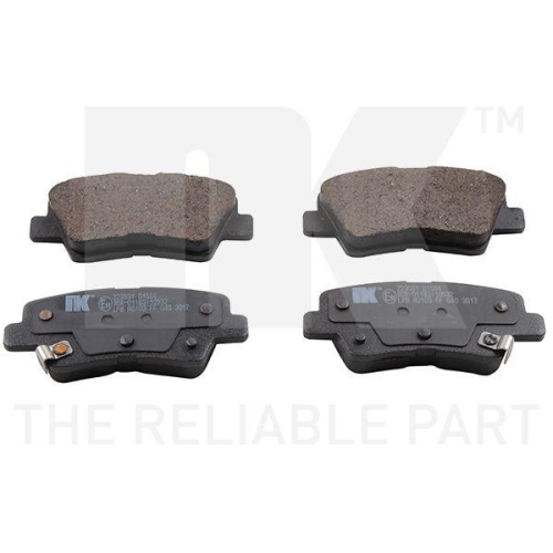 NK Bremsbelagsatz, Scheibenbremse 223531