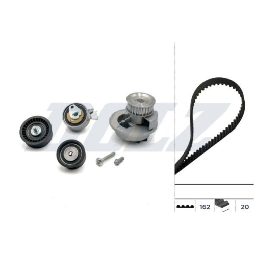 DOLZ Wasserpumpe + Zahnriemensatz