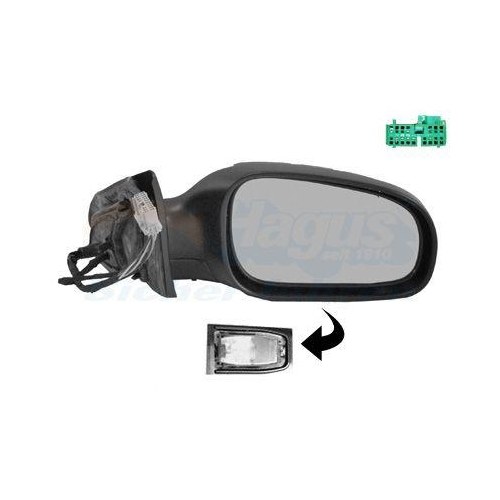 VAN WEZEL Au&szlig;enspiegel * HAGUS * 5960808