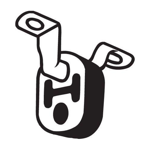 BOSAL Halter, Abgasanlage 255-194