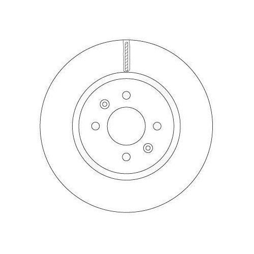 TRW Bremsscheibe DF6842