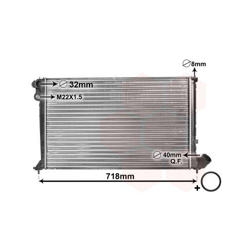 VAN WEZEL K&uuml;hler, Motork&uuml;hlung *** IR PLUS *** 09002106