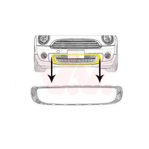 VAN WEZEL Blende, Sto&szlig;f&auml;nger 0508596