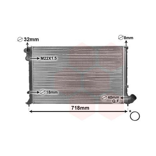 VAN WEZEL K&uuml;hler, Motork&uuml;hlung *** IR PLUS *** 09002107