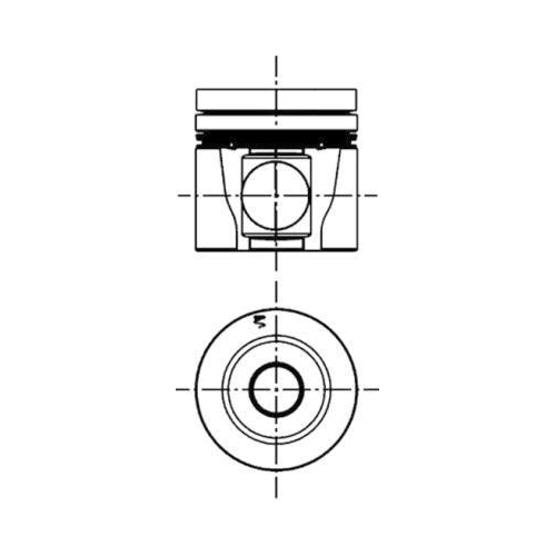 KOLBENSCHMIDT Kolben 40305600