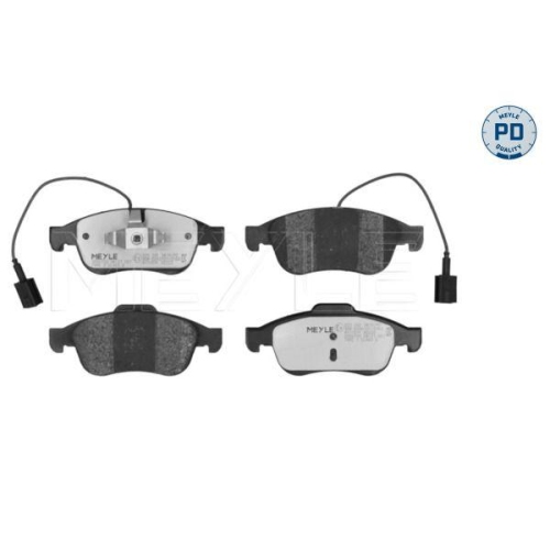 MEYLE Bremsbelagsatz, Scheibenbremse MEYLE-PD: Advanced performance and design. 025 245 3819/PD