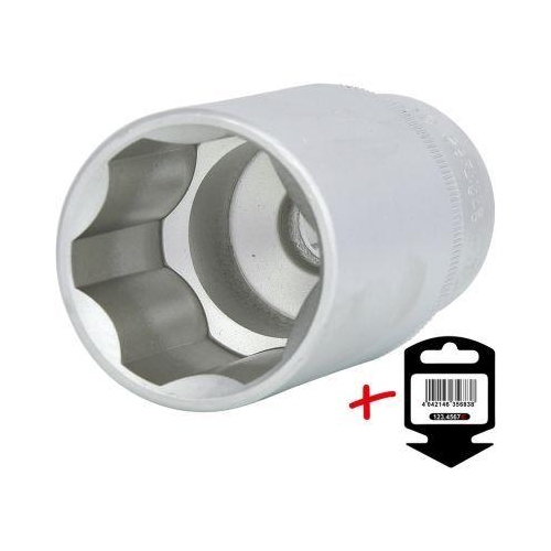 1/2 Zoll Stecknuss, lang, 30mm auf H&auml;nger KS TOOLS 911.1255-E