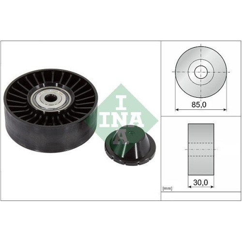 Schaeffler INA Umlenk-/F&uuml;hrungsrolle, Keilrippenriemen 532 0920 10