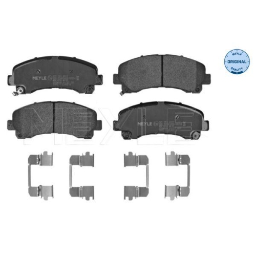 MEYLE Bremsbelagsatz, Scheibenbremse MEYLE-ORIGINAL: True to OE. 025 251 4917