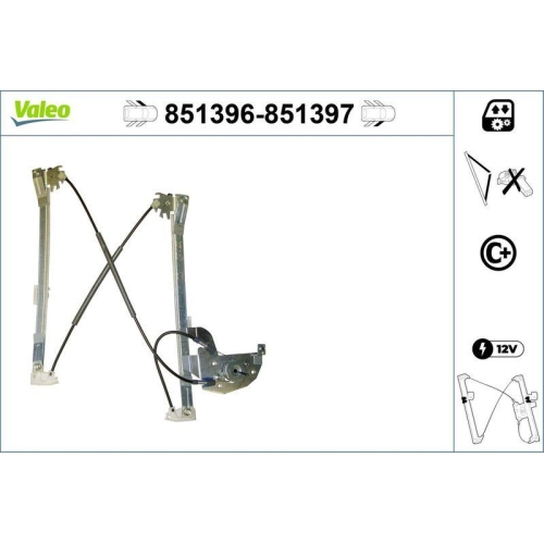 VALEO Fensterheber 851396