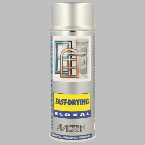 MOTIP Effektlack Eloxal spray silber 400 ml 07403