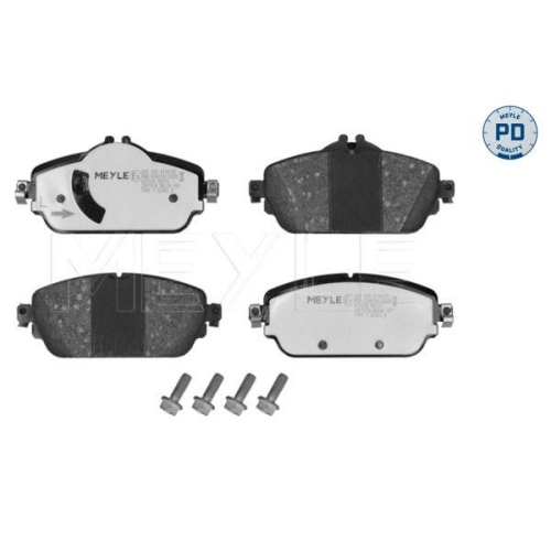 MEYLE Bremsbelagsatz, Scheibenbremse MEYLE-PD: Advanced performance and design. 025 220 3119/PD