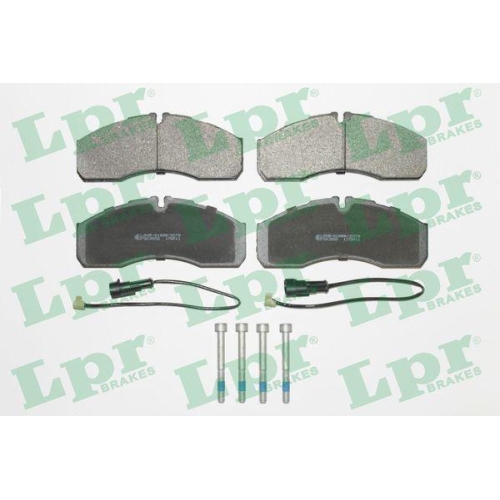 LPR Bremsbelagsatz, Scheibenbremse