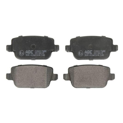 ABE Bremsbelagsatz, Scheibenbremse C2G017ABE