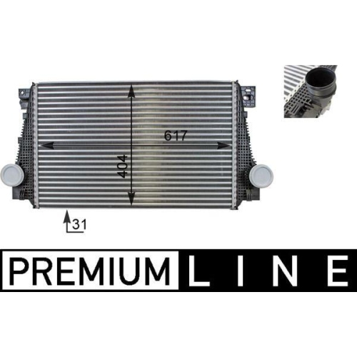 MAHLE Ladeluftkühler BEHR *** PREMIUM LINE *** CI 29 000P