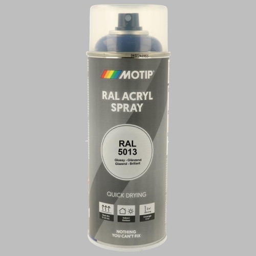 MOTIP Lack RAL 5013 kobaltblau hochglanz 400 ml 07002