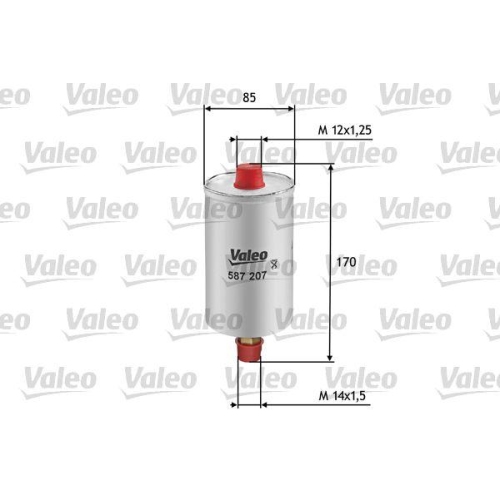 VALEO Kraftstofffilter 587207
