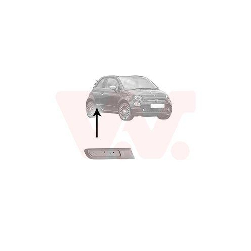 VAN WEZEL Zier-/Schutzleiste, Seitenwand 1604430