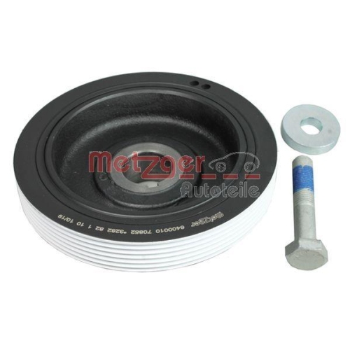 METZGER AUTOTEILE Riemenscheibe, Kurbelwelle COMPETENCE KIT 6400010