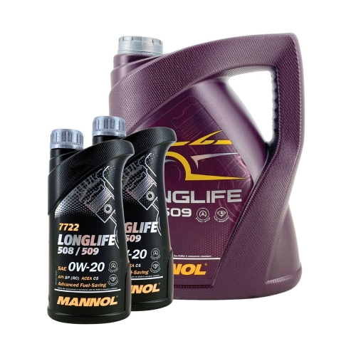 Motor&ouml;l Motoren&ouml;l Mannol Longlife 508/509 0W-20 7 Liter Kanister MN7722