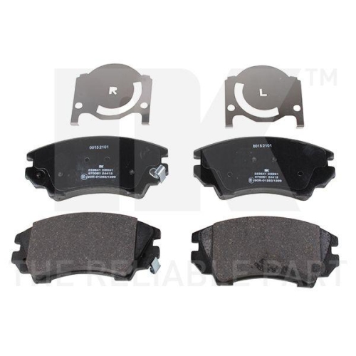 NK Bremsbelagsatz, Scheibenbremse 223641