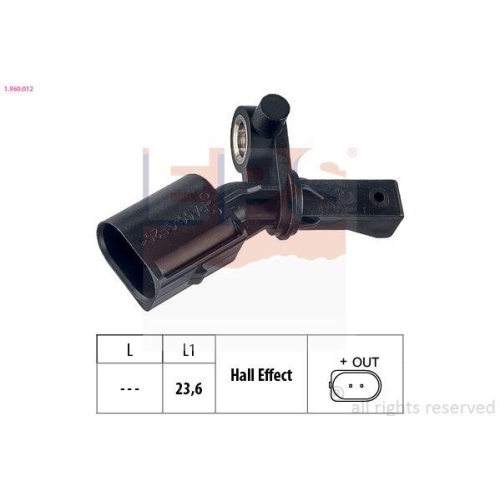 EPS Sensor, Raddrehzahl Made in Italy - OE Equivalent