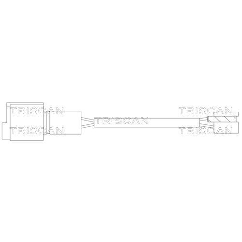 TRISCAN Warnkontakt, Bremsbelagverschleiß 8115 11001