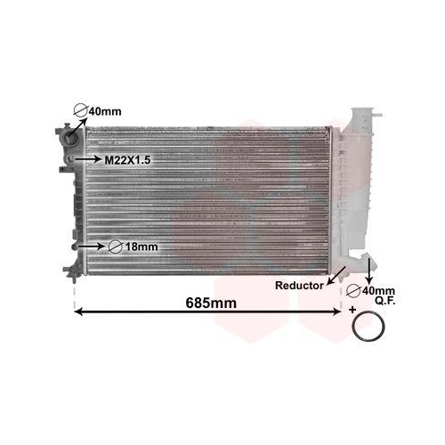 VAN WEZEL K&uuml;hler, Motork&uuml;hlung *** IR PLUS *** 09002136