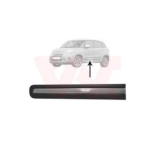 VAN WEZEL Zier-/Schutzleiste, T&uuml;r 1609403