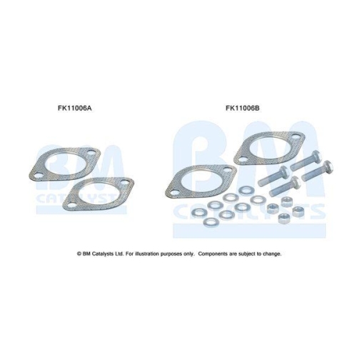 BM Catalysts Montagesatz, Ru&szlig;-/Partikelfilter FK11006