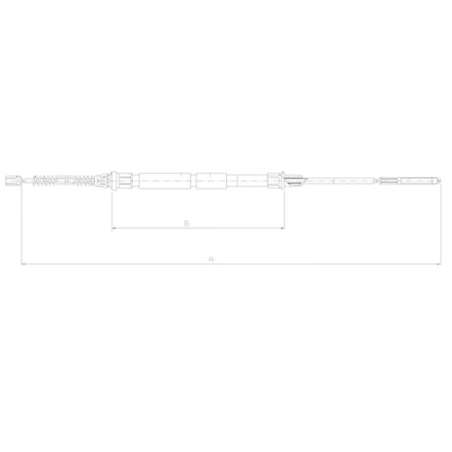 TEXTAR Seilzug, Feststellbremse 44006500