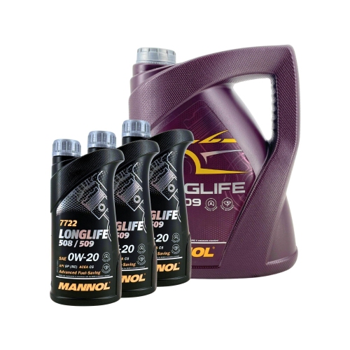 Motor&ouml;l Motoren&ouml;l Mannol Longlife 508/509 0W-20 8 Liter Kanister MN7722