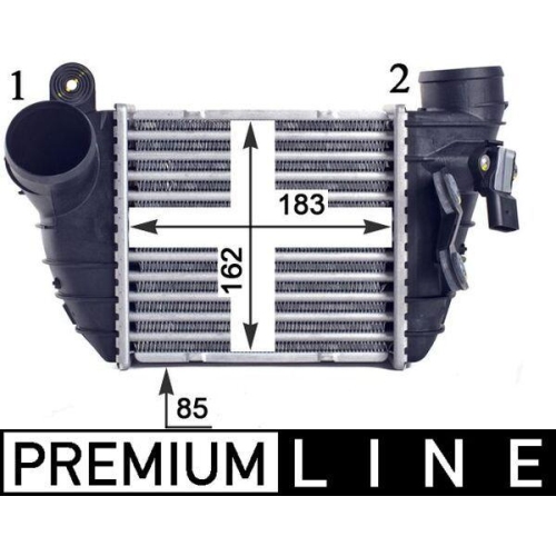 MAHLE Ladeluftkühler BEHR *** PREMIUM LINE *** CI 308 000P