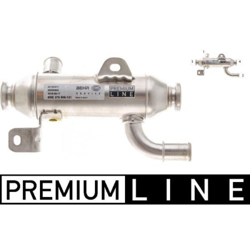 MAHLE K&uuml;hler, Abgasr&uuml;ckf&uuml;hrung BEHR *** PREMIUM LINE *** CE 33 000P