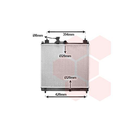 VAN WEZEL K&uuml;hler, Motork&uuml;hlung