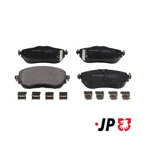 JP GROUP Bremsbelagsatz, Scheibenbremse JP 4863607810