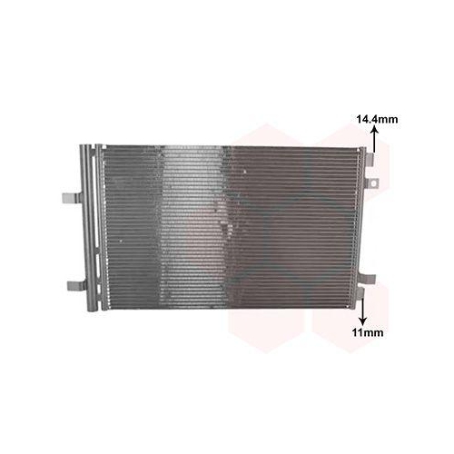 VAN WEZEL Kondensator, Klimaanlage 40015707