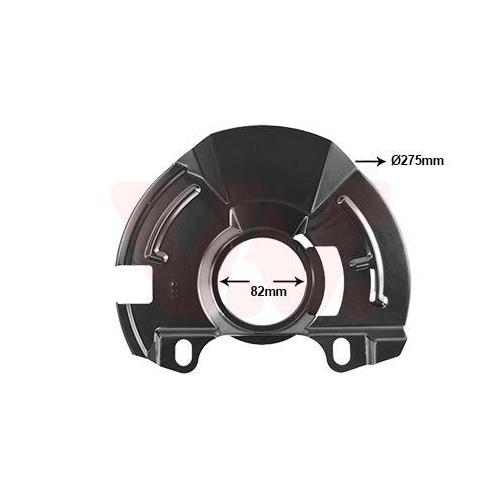 VAN WEZEL Spritzblech, Bremsscheibe 8252371