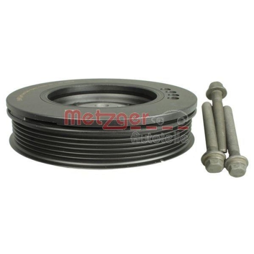 METZGER AUTOTEILE Riemenscheibe, Kurbelwelle COMPETENCE KIT 6400043