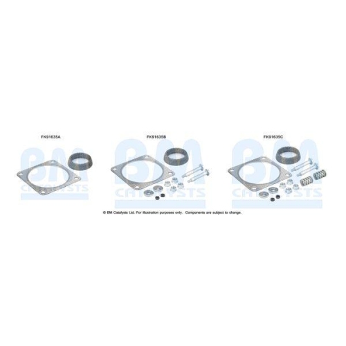 BM Catalysts Montagesatz, Katalysator FK91635